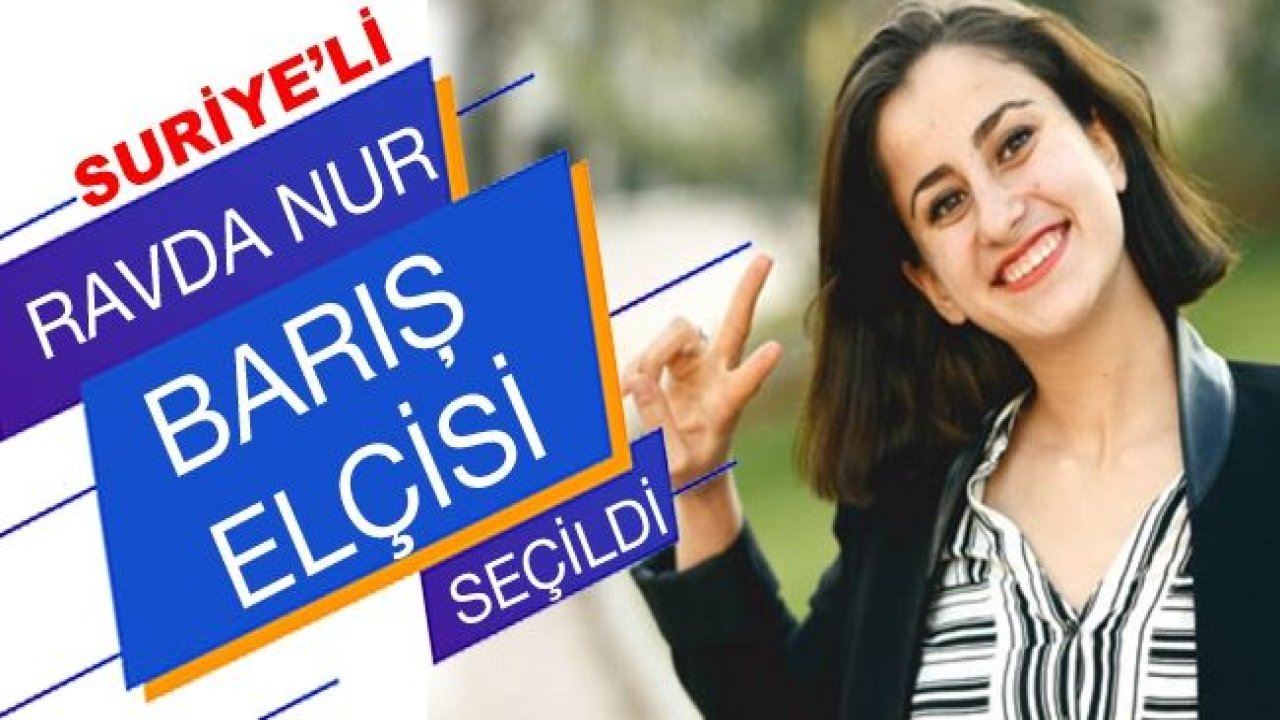 Ravda Nur Cuma, 'Barış Elçisi' Seçildi...