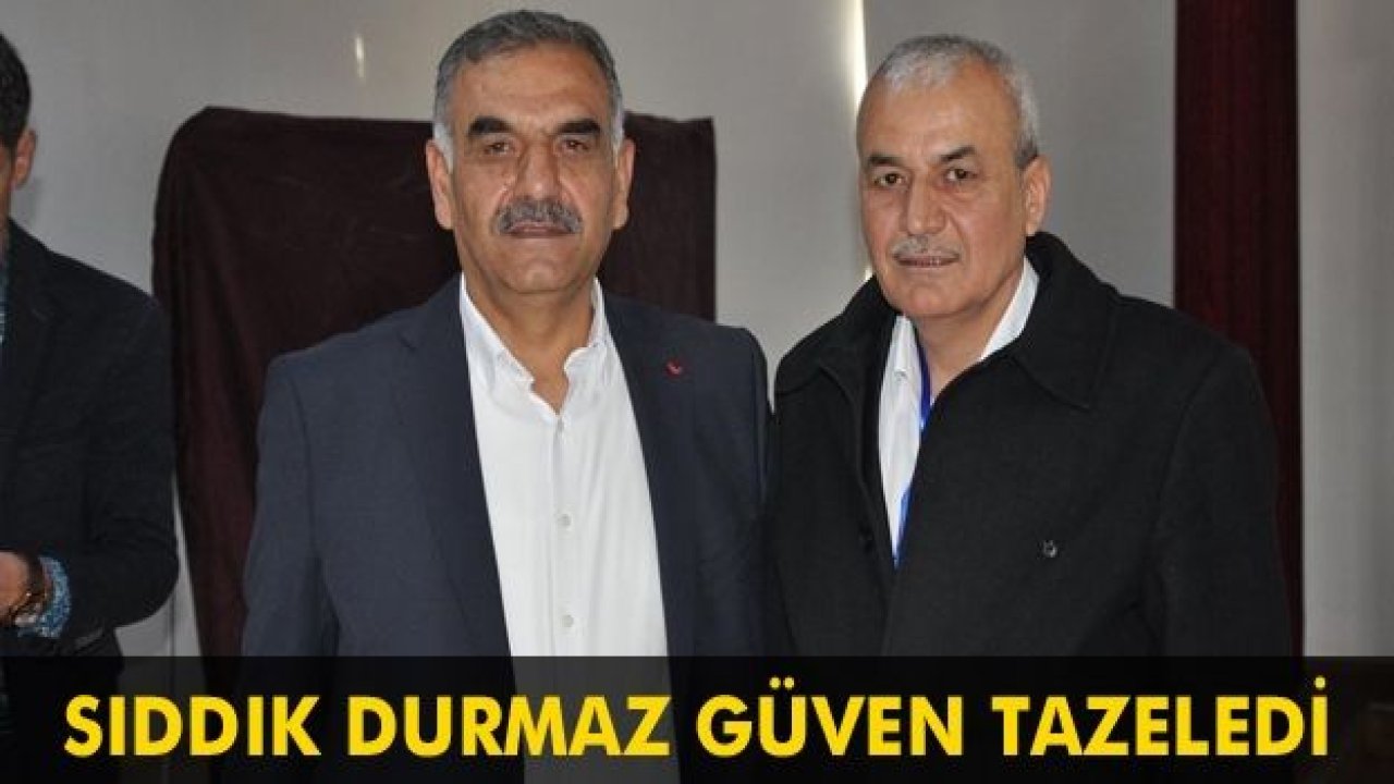SIDDIK DURMAZ GÜVEN TAZELEDİ