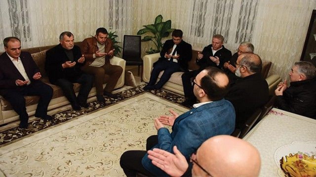 Gaziantep Valisi Gül'den taziye ziyareti