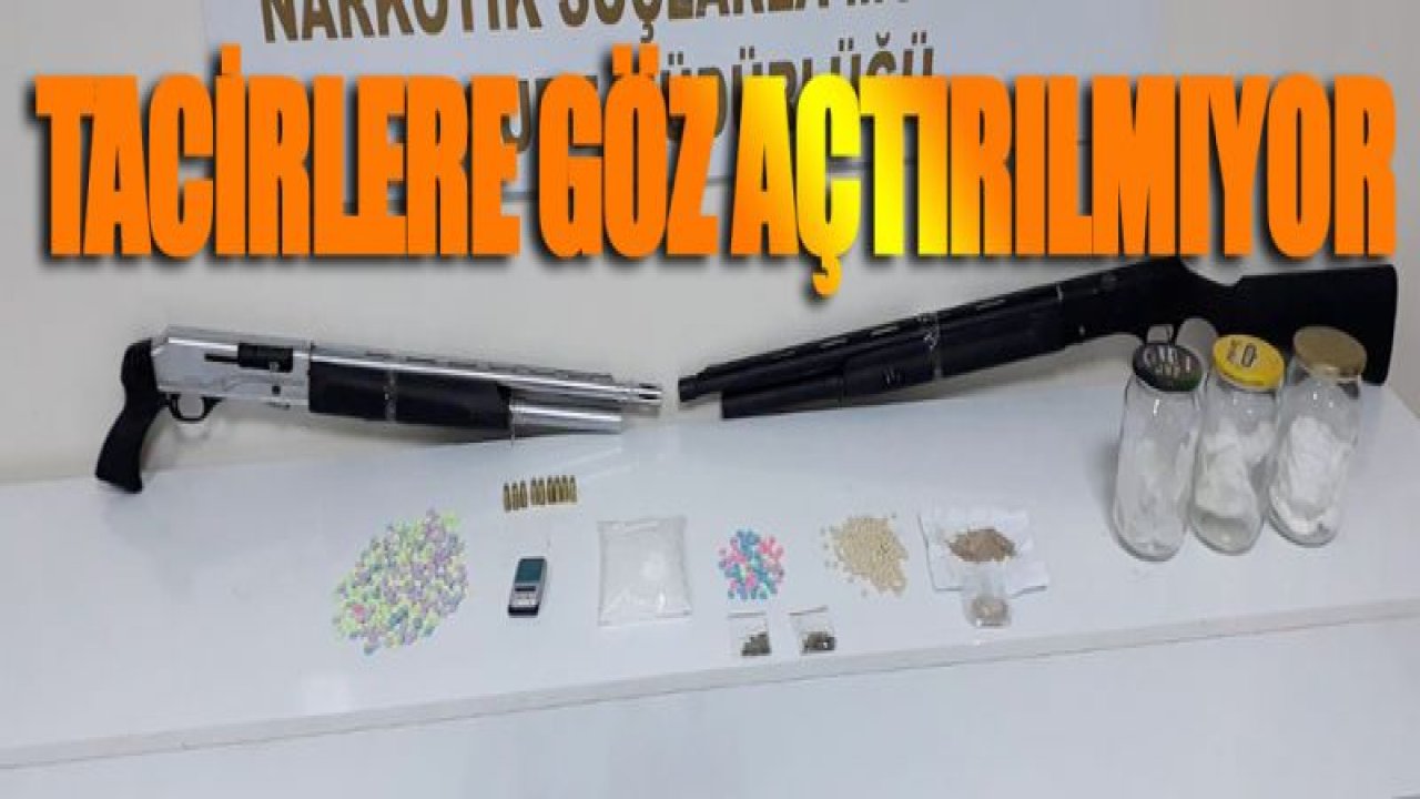 POLİS UYUŞTURUCU TACİRLERİNE GÖZ AÇTIRMIYOR