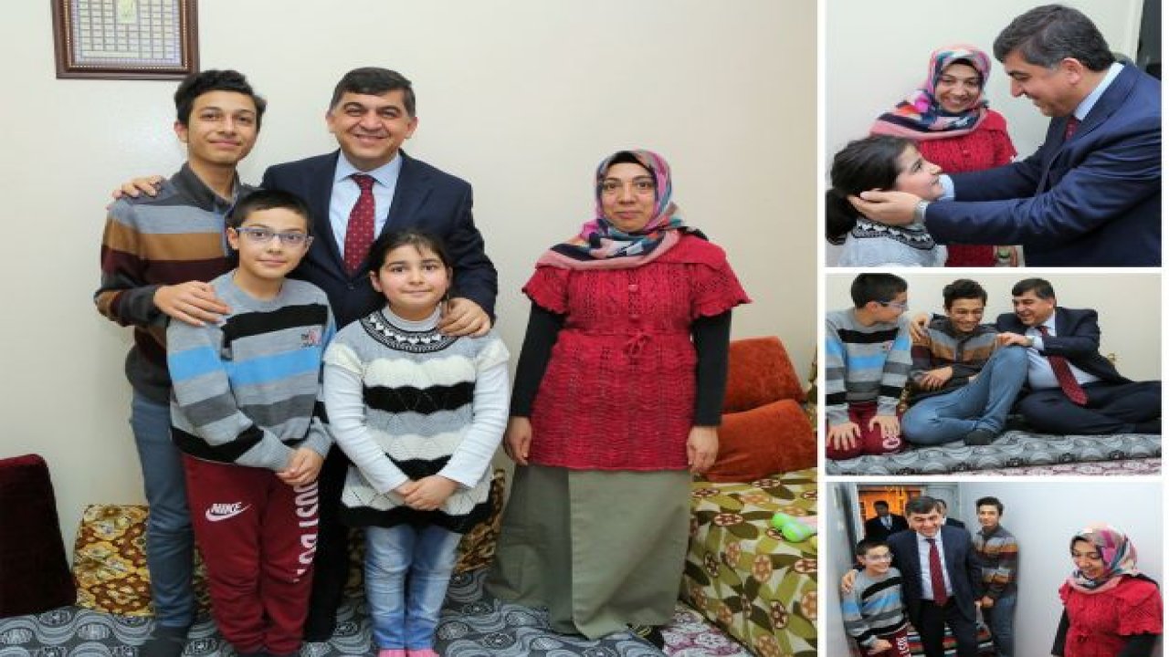 BAŞKAN FADILOĞLU, ZİYARETLERİYLE YETİMLERİ SEVİNDİRİYOR