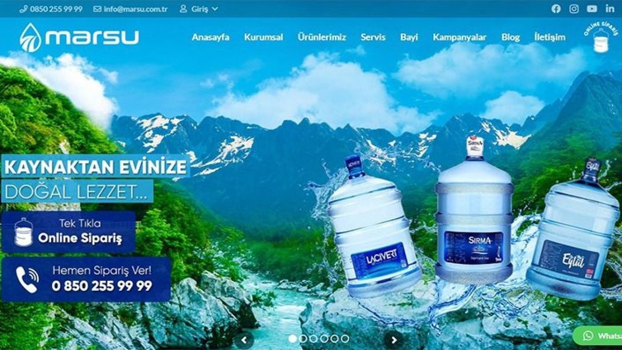 Yerli Su Markaları Hangisi