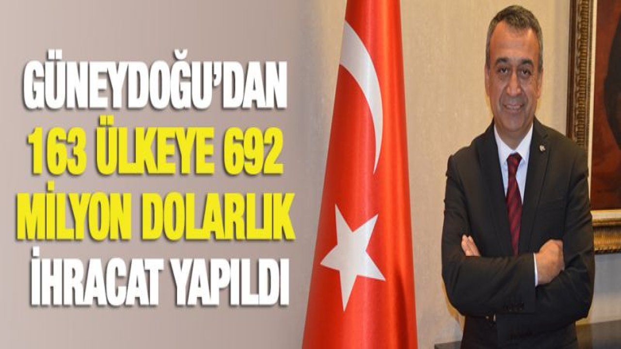 Gaziantep Ocak İhracatında rekor kırdı %12,2 artışla 587 milyon dolar