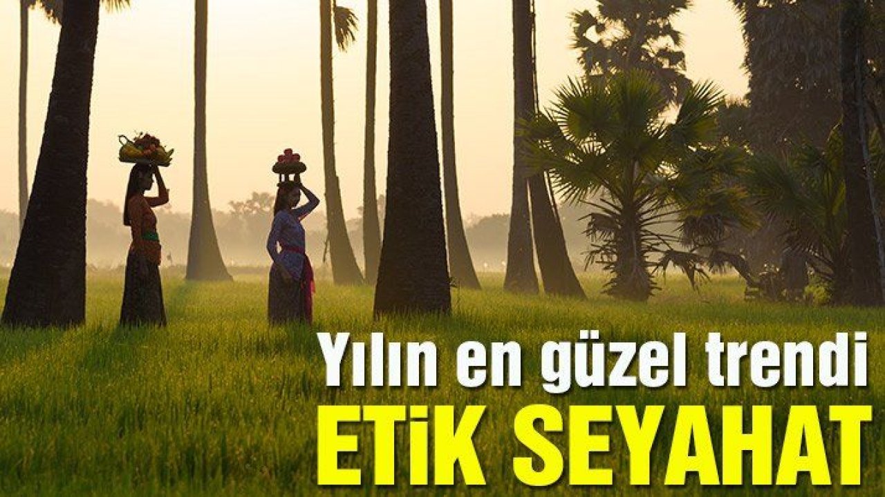 Yeni bir düşünme biçimi: Etik seyahat