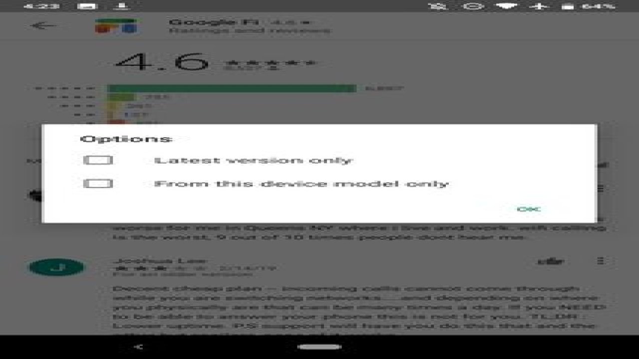 Google, Play Store'da Yorumlara Daha Fazla Önem Veren Yeni Bir Tasarıma Geçti