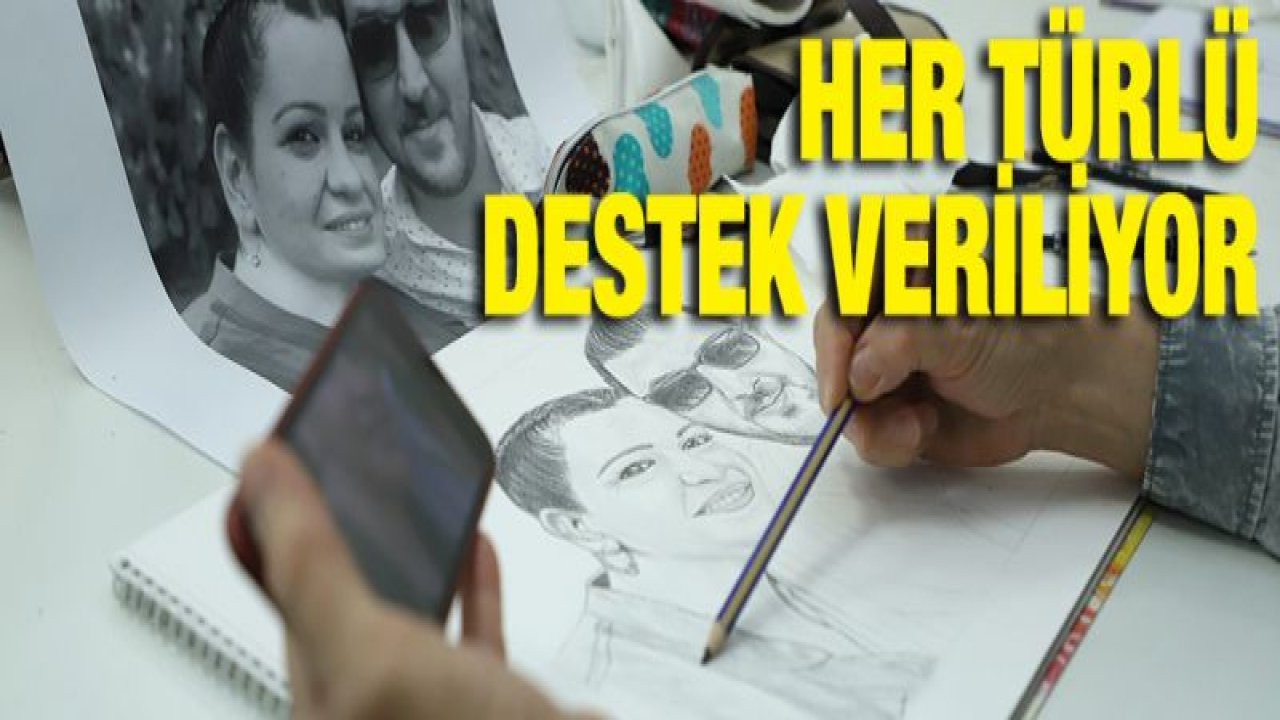 Şehitkamil'de karakalem kurusuna yoğun ilgi