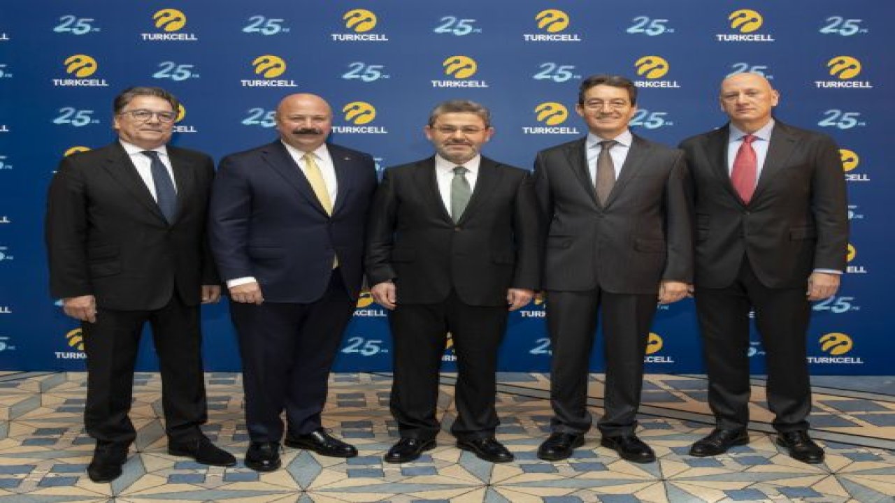Dünyanın üç yıldır üst üste en hızlı büyüyen operatörü Turkcell 25 yaşında