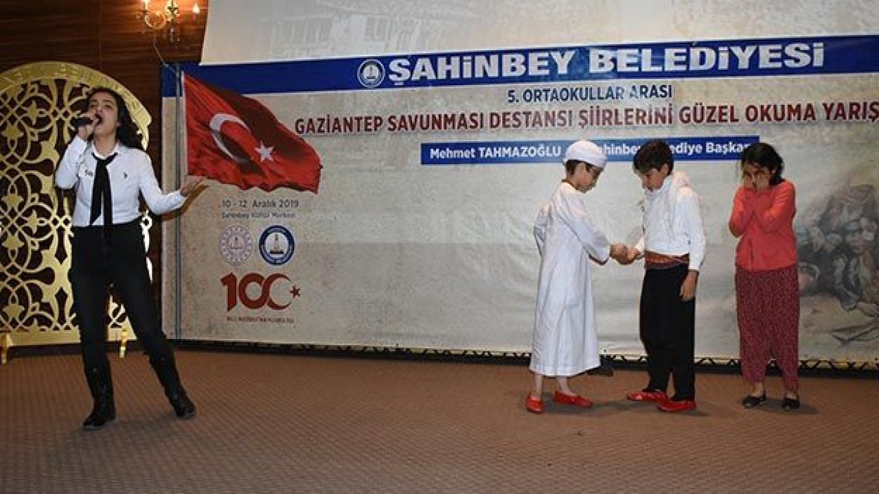 GAZİANTEP DESTANINI ŞİİRLERLE ANLATTILAR