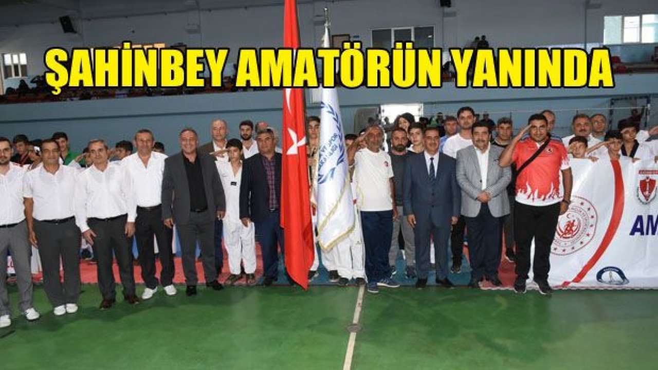 Şahinbey Belediyesi amatör sporların yanında