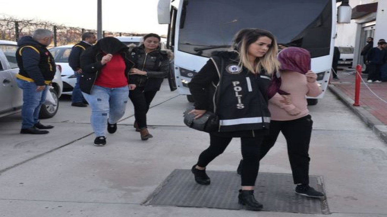 Fuhuştan 1.8 milyon lira gelir elde eden şüphelilerin mal varlıklarına el kondu!