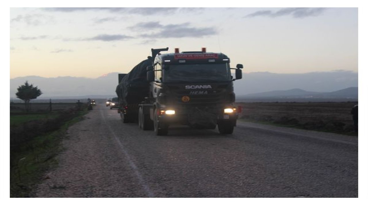 Fırat'ın doğusuna tank ve fırtına obüs sevkiyatı