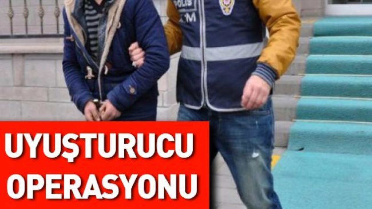 Uyuşturucu tacirlerine eş zamanlı baskın