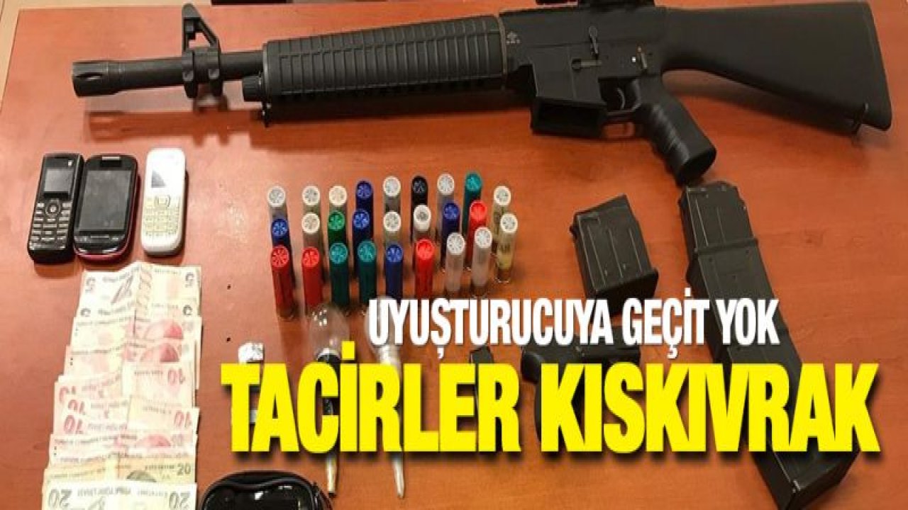 ŞAHİNBEY NARKOTİM EKİPLERİ BAŞARILI ÇALIŞMA