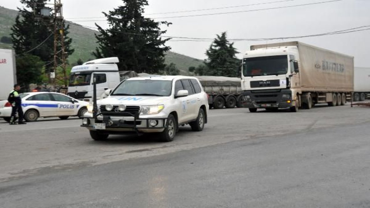 BM'den İdlib'e, 29 TIR insani yardım