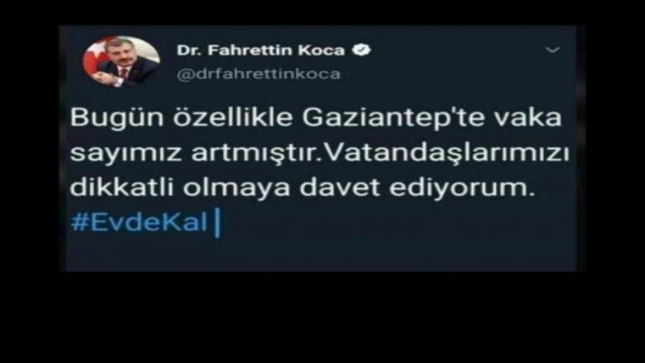 Gaziantep’te whatsapp gruplarında paylaşılan bu bilgiye dikkat!