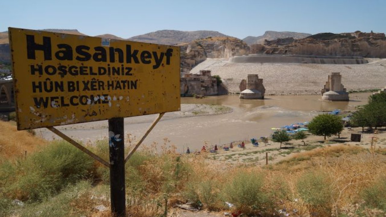 Hasankeyf'e turist akını