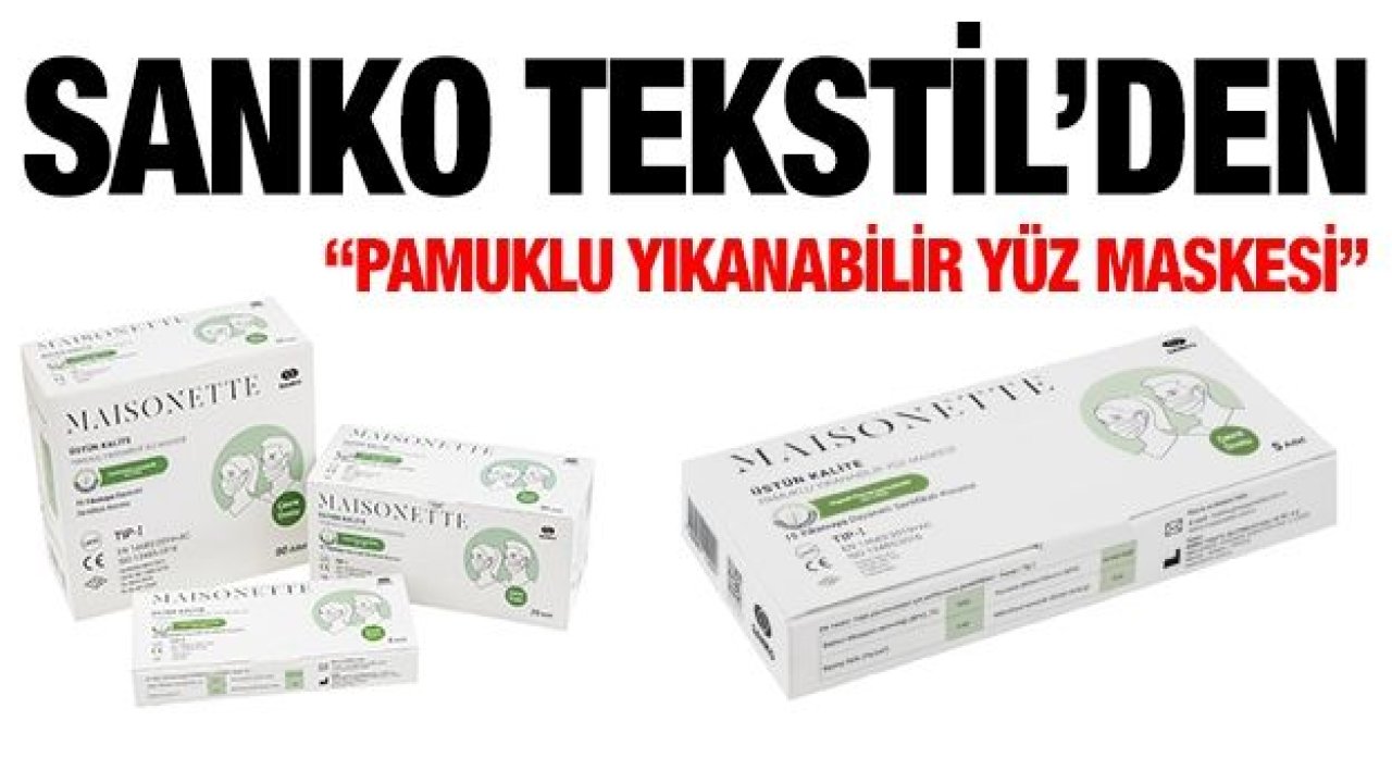 PAMUKLU VE YIKANABİLİR YÜZ MASKELERİ