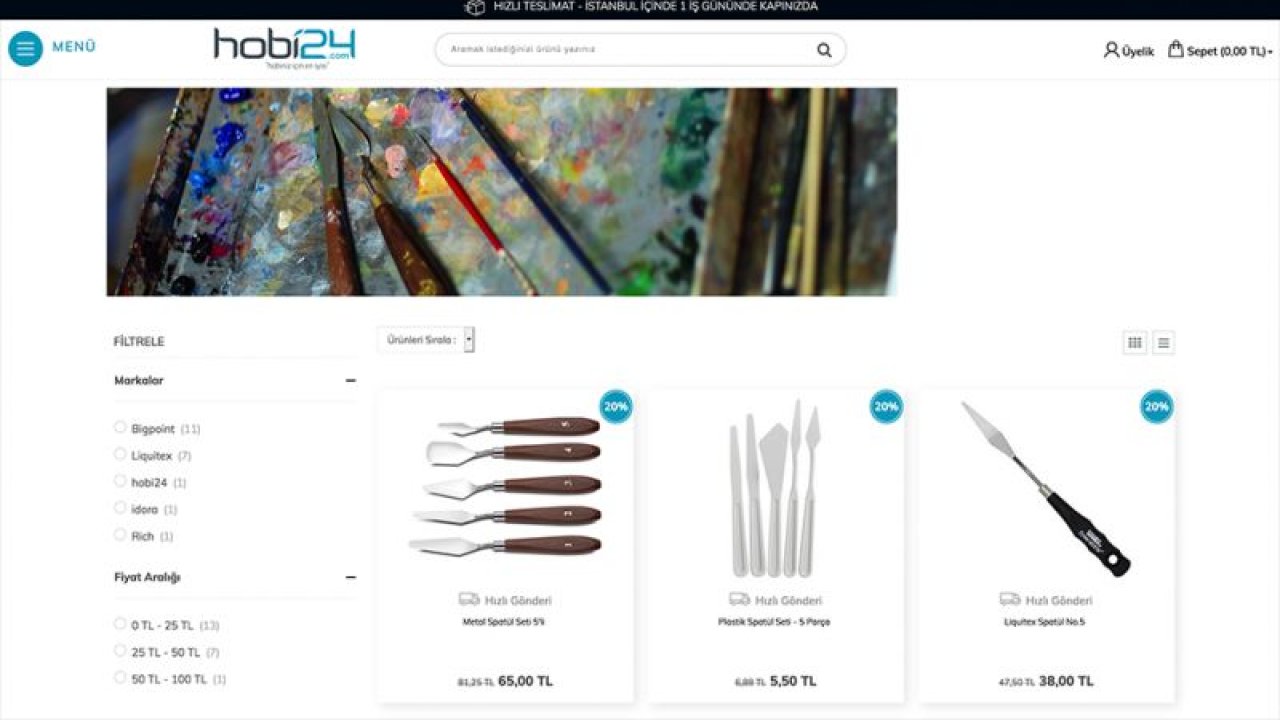 Spatula Hobi Ürünleri