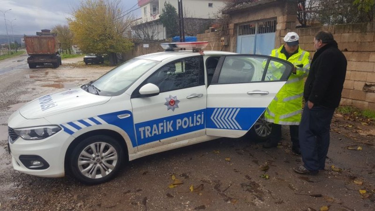 Yavuzeli'nden 135 araç denetlendi