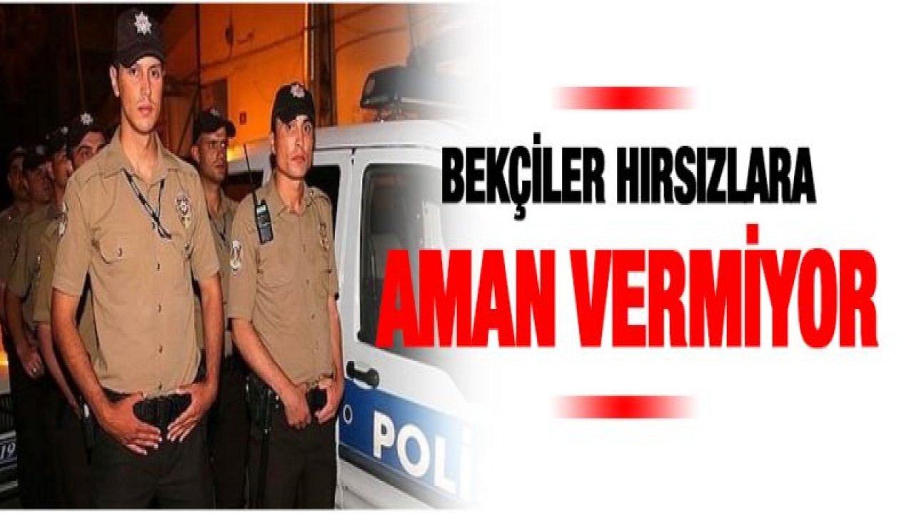 BEKÇİLERİN TİTİZ ÇALIŞMASI SONUCU; HIRSIZLIK OLAYI ŞÜPHELİLERİ YAKALANDI