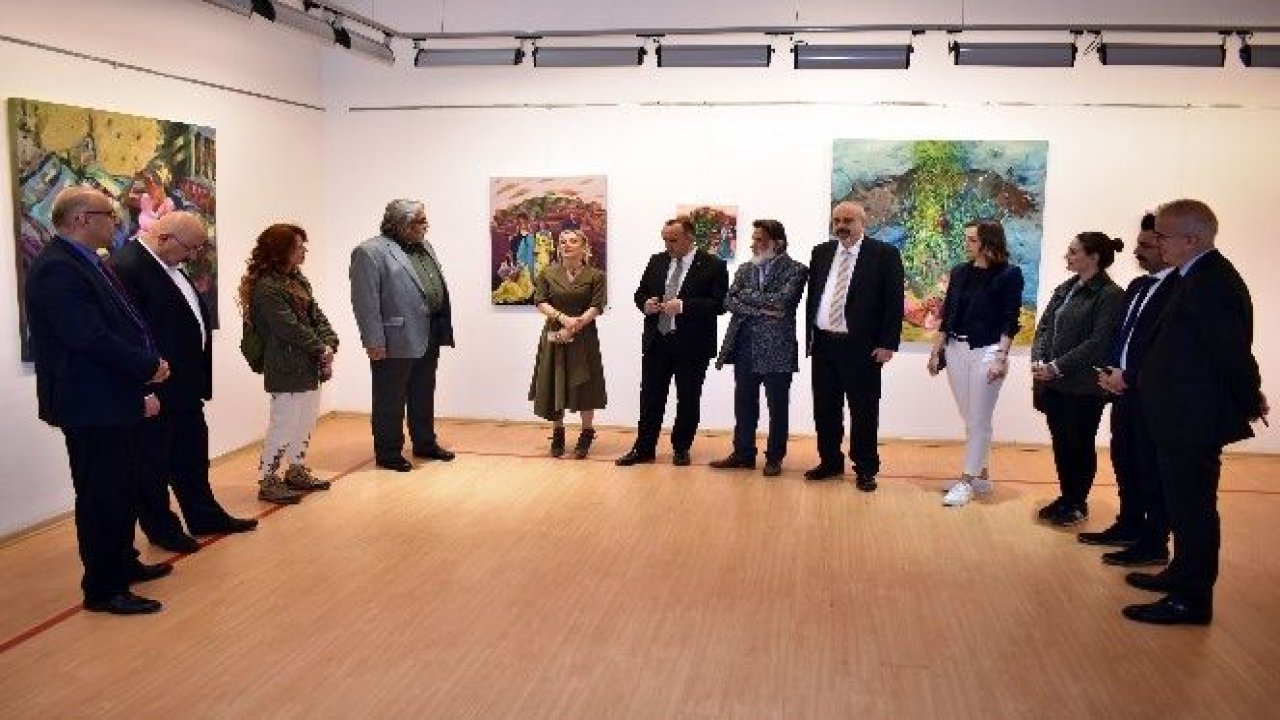 SANKO Sanat Galerisi'nde resim sergisi