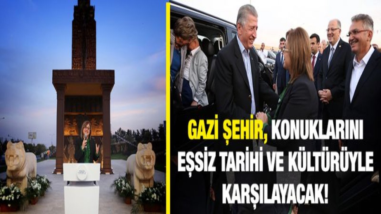 BÜYÜKŞEHİR, HİTİT KÜLTÜR KAPISI'NI HİZMETE ALDI