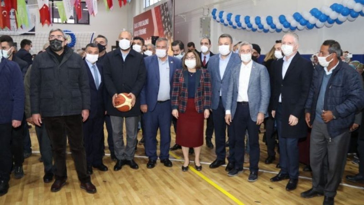 Gaziantep protokolü basketbolda hünerini sergiledi