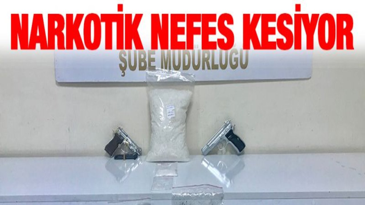 GAZİANTEP EMNİYETİNDEN BAŞARILI NARKOTİK OPERASYONU