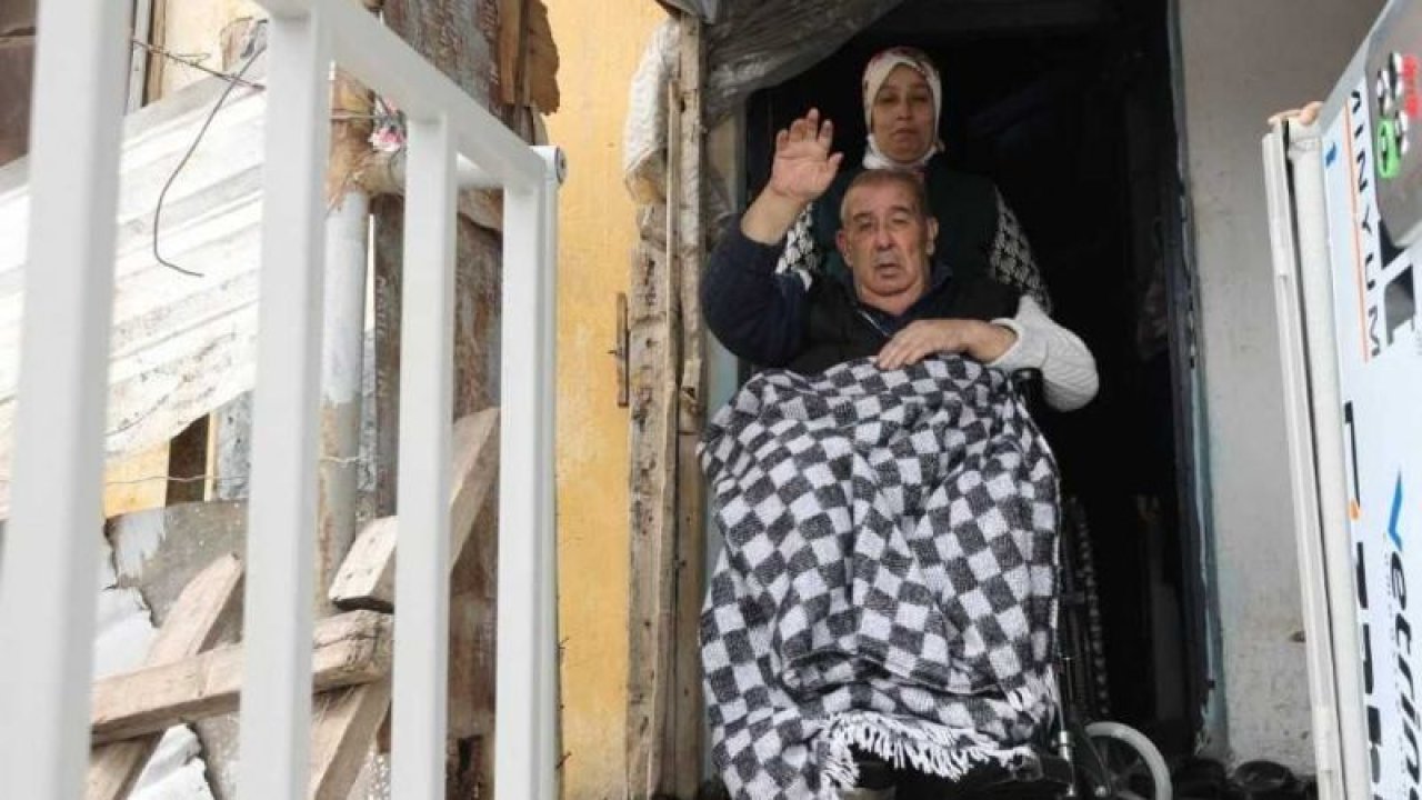 Gaziantep'te rahatsızlığı nedeniyle 6 yıldır dışarı çıkamayan kişinin hayalini Başkan Fatma Şahin gerçekleştirdi