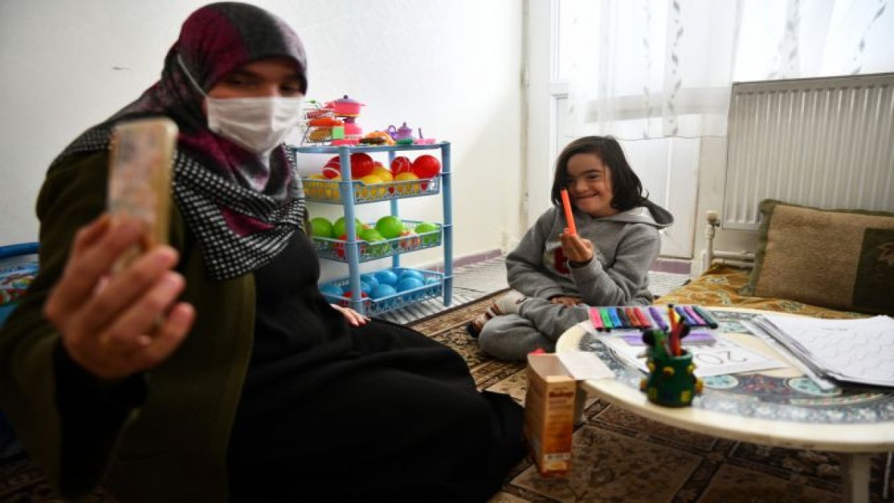 Özel eğitime gereksinim duyan Abdulkadir, öğretmeninin fedakarlığı sayesinde okuldan kopmadı