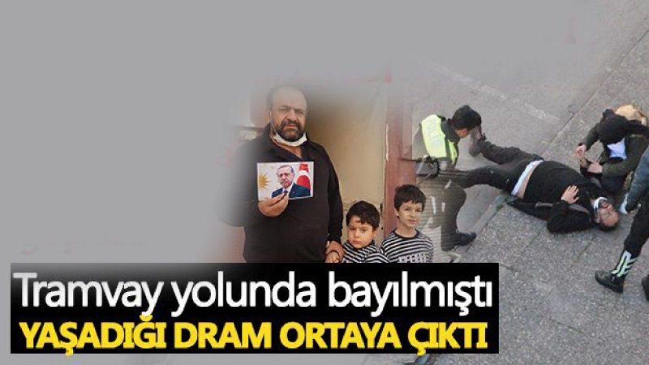 Tramvay yolunda intihar edecek iken Çocukları aklına gelince bayıldı!