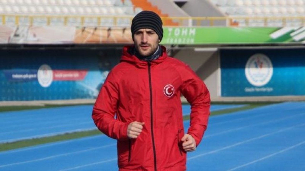Görme engelli milli atlet Hakan Cira'nın hedefi olimpiyat