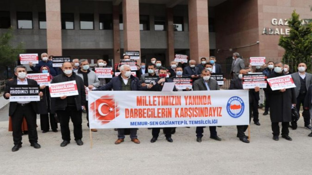 Gaziantep'teki 65 sivil toplum kuruluşu bazı emekli amirallerin açıklamasına ilişkin suç duyurusunda bulundu