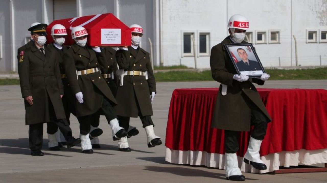 Suriye’de şehit olan Uzman Onbaşı Çakır memleketine uğurlandı