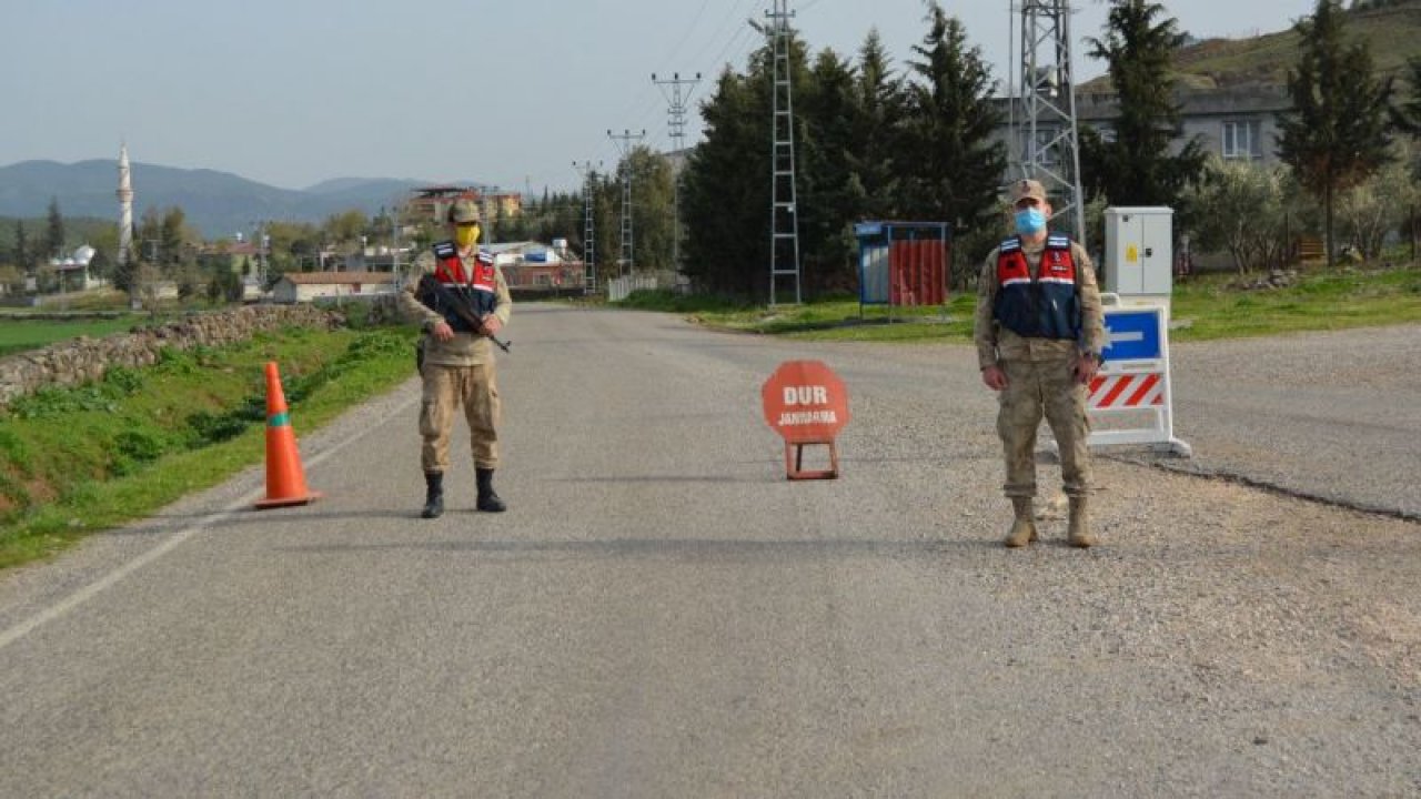 Gaziantep'te bir mahalle Kovid-19 tedbirleri kapsamında karantinaya alındı