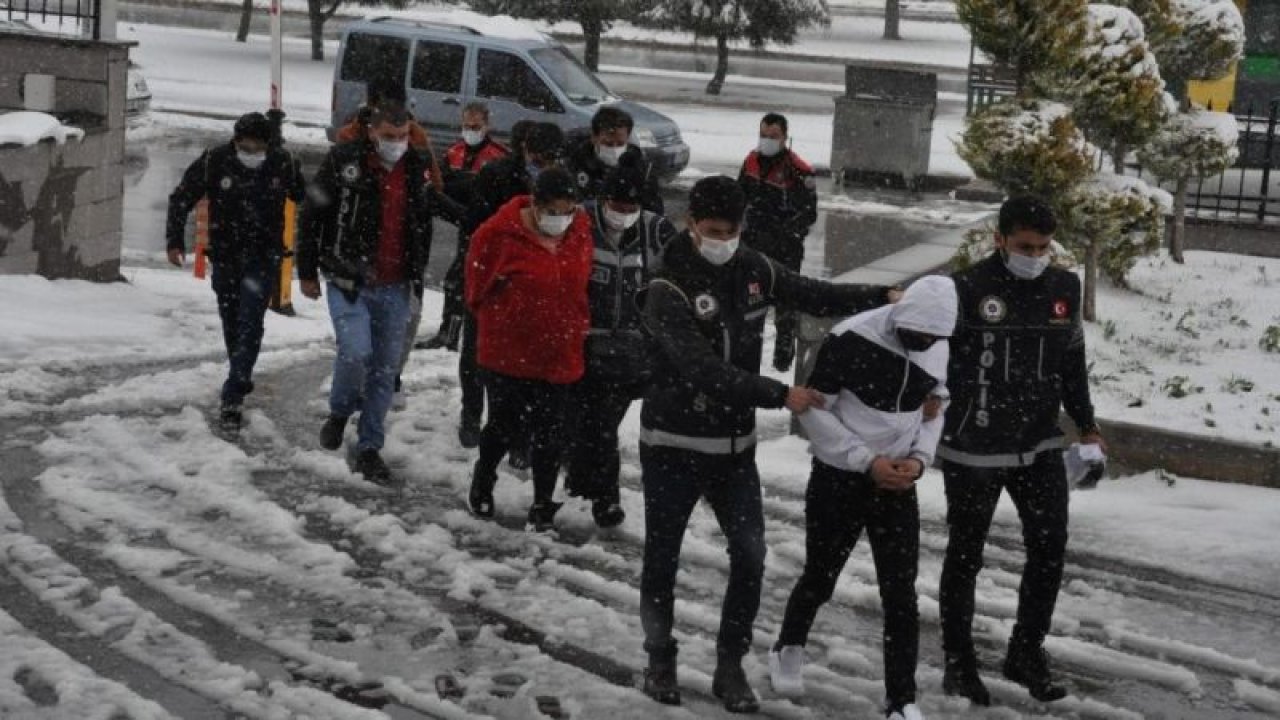 Gaziantep Dahil 5 ilde Uyuşturucu Operasyonu