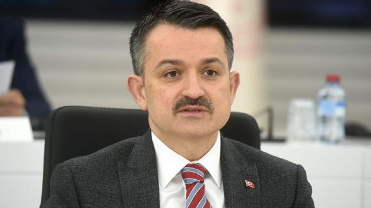 Tarım ve Orman Bakanı Pakdemirli Açıkladı