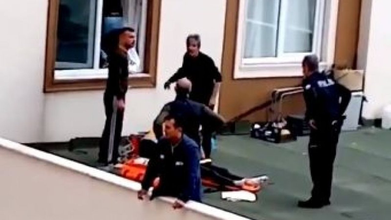 Gaziantep'te bir kız çocuğu camdan düştü
