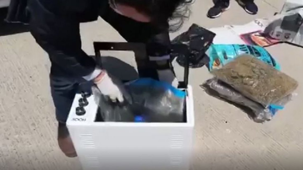 Yolcu otobüsündeki fırının içinden 6 kilo uyuşturucu çıktı
