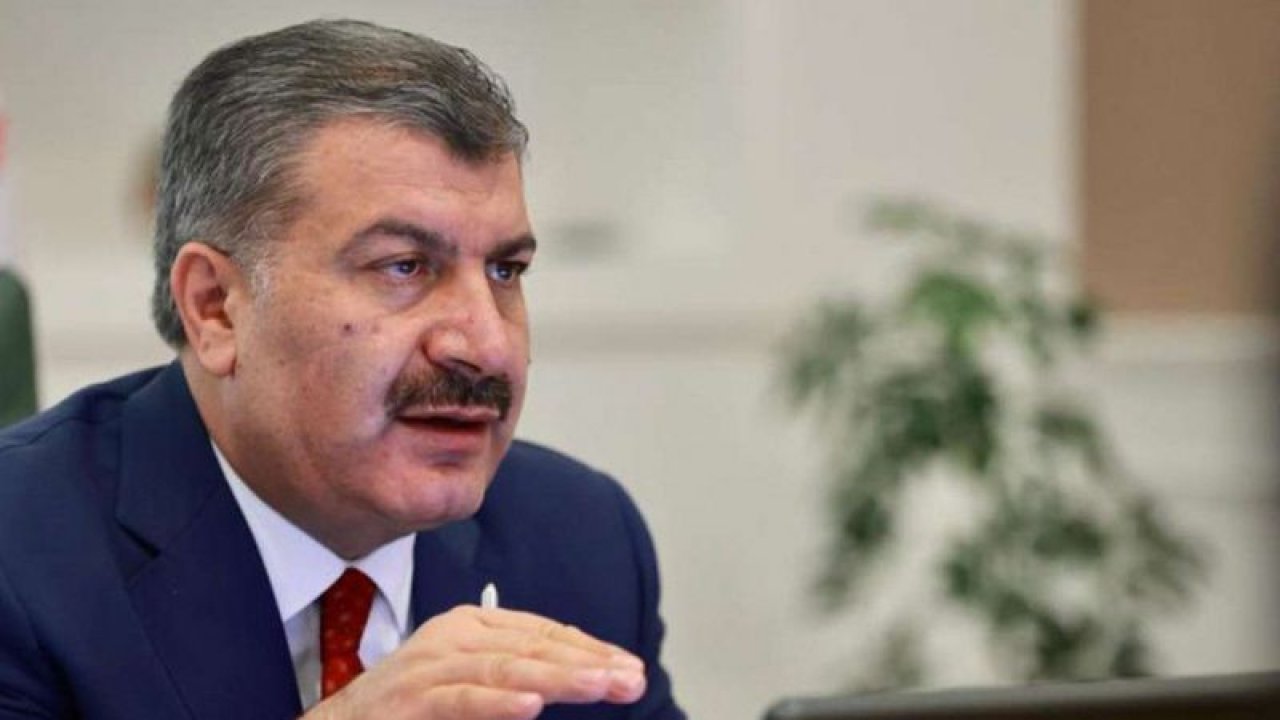 Sağlık Bakanı Koca haftalık vaka haritasını paylaştı