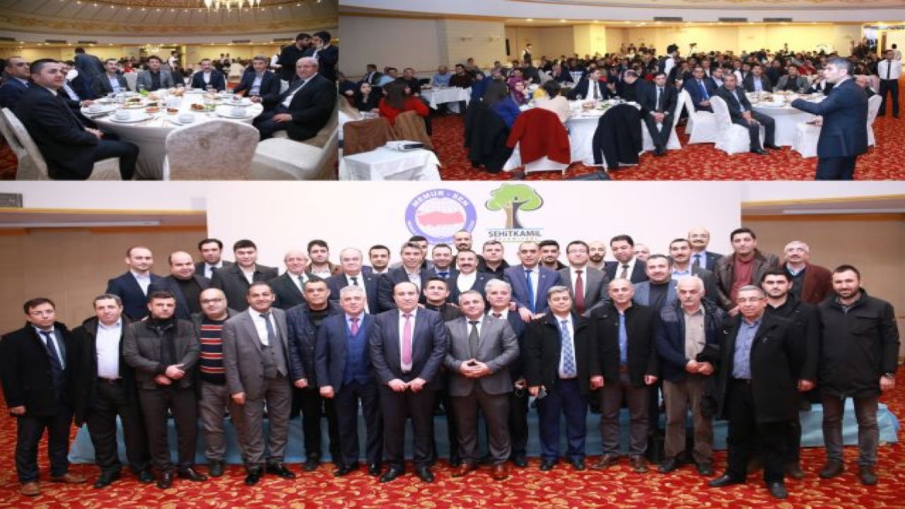 ŞEHİTKAMİL'DEKİ HİZMETLER STK TEMSİLCİLERİNE ANLATILDI