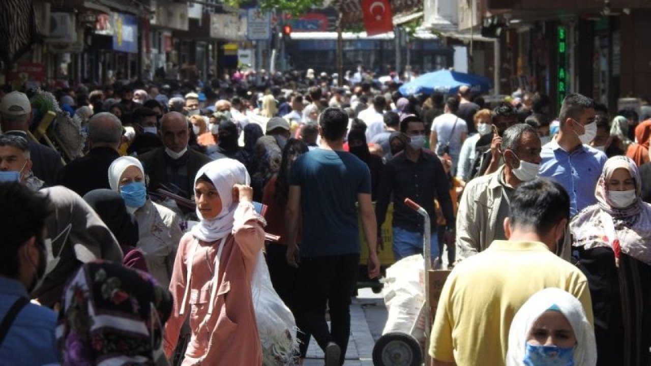Gaziantep’te yasak öncesi korkutan görüntü