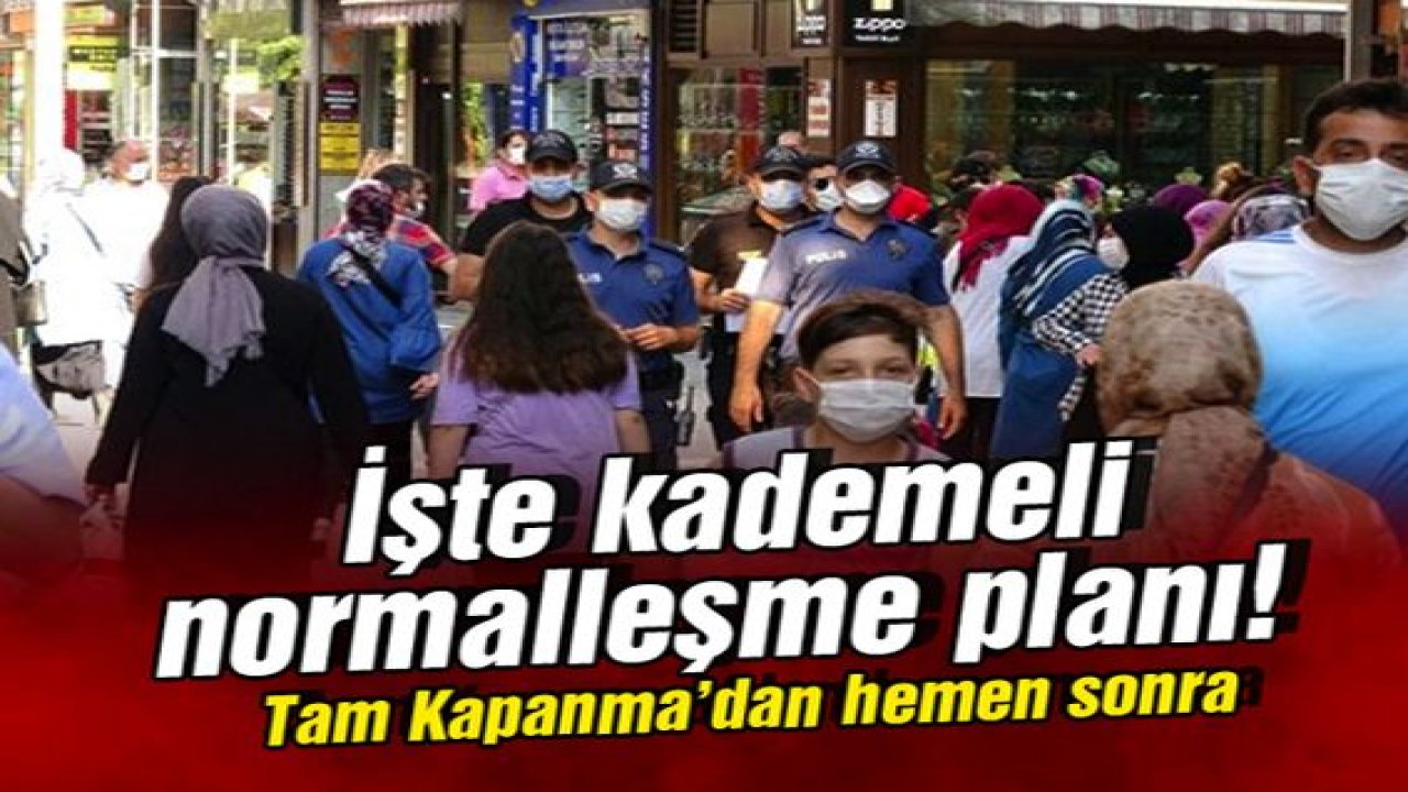 Son Dakika... Okullar, kafeler, restoranlar... İşte 17 Mayıs sonrası kademeli açılma planı