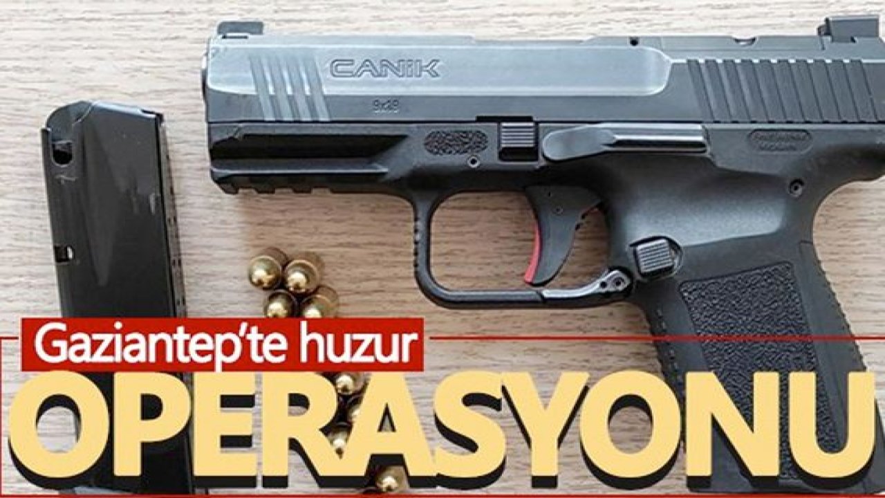 Gaziantep'te Emniyeti Uyuşturucuyla Mücadeleye Devam Ediyor