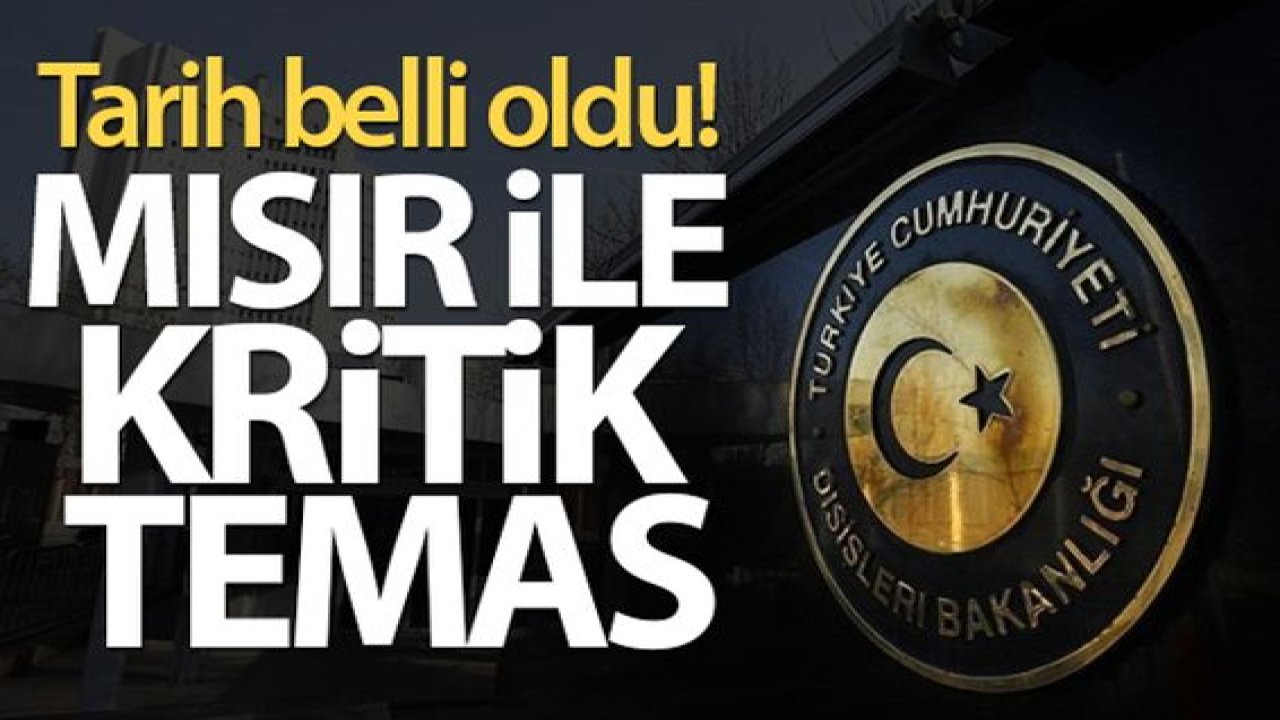 Son dakika! Mısır: Türk heyetiyle 5-6 Mayıs'ta Kahire'de siyasi istişareler yapılacak