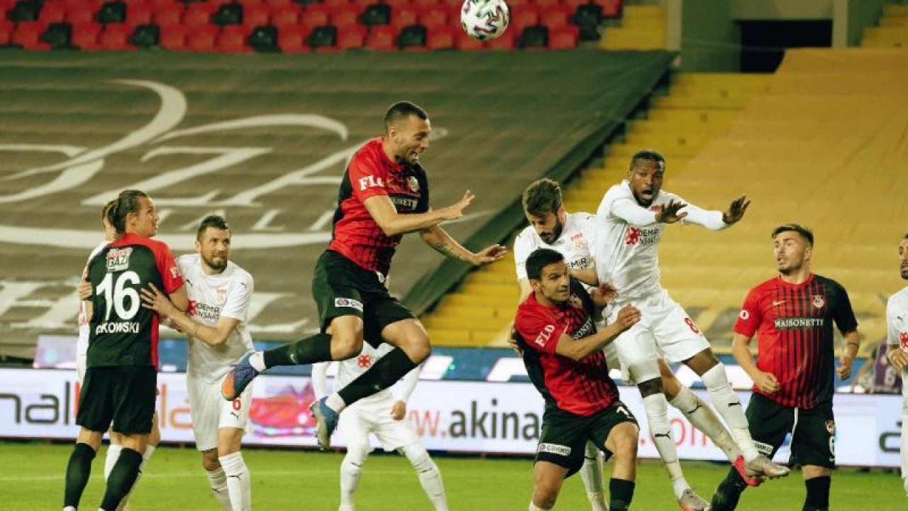 Gaziantep FK düşüşe geçti