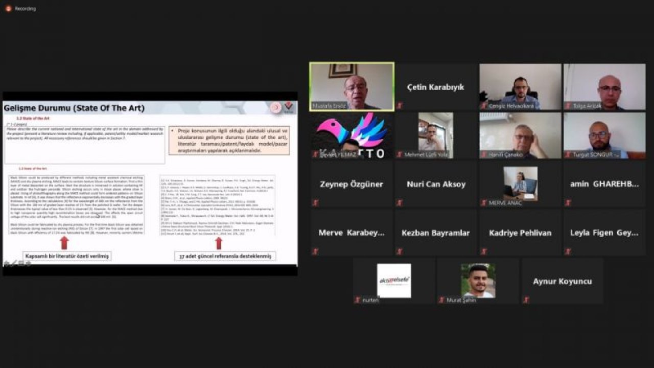 Proje hazırlarken dikkat edilmesi gerekenler