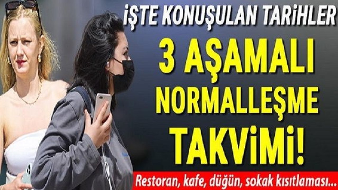 Son dakika:İşte Detaylar Türkiye ve Gaziantep'te 17 Mayıs sonrası normalleşme nasıl olacak? İşte Tbayram sonrası normalleşme planı