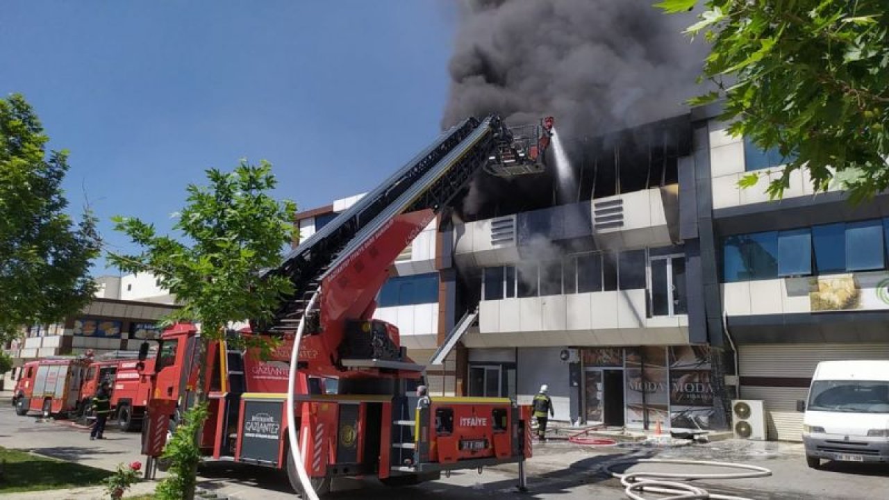 Son Dakika...Video Haber...Gatem'de terlik fabrikasında yangın: 1 yaralı