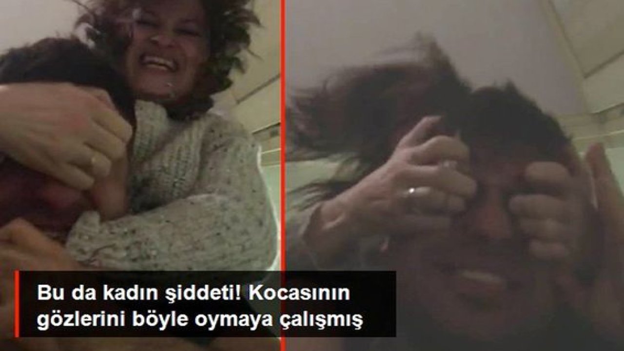 Çocuklarını yurt dışına kaçıran kadın daha önce de kocasının gözlerini oymaya çalışmış